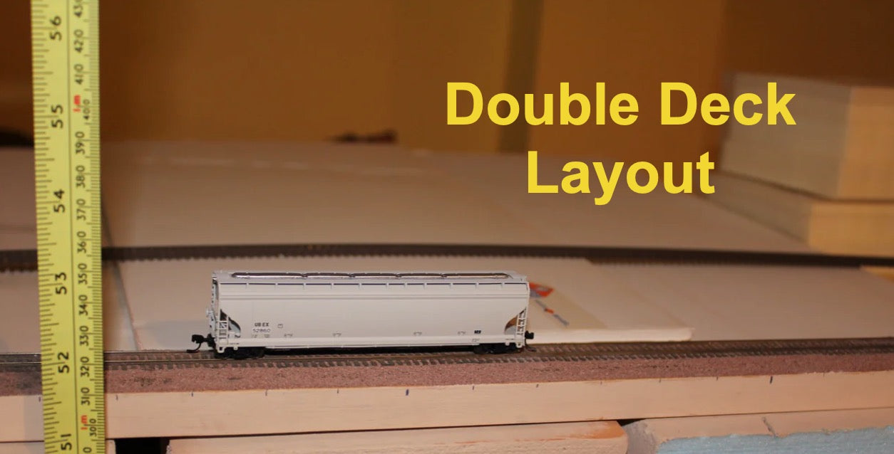 Statdeck Layout Deck Heights for a Double-Deck Layout – Precision Model Railroad