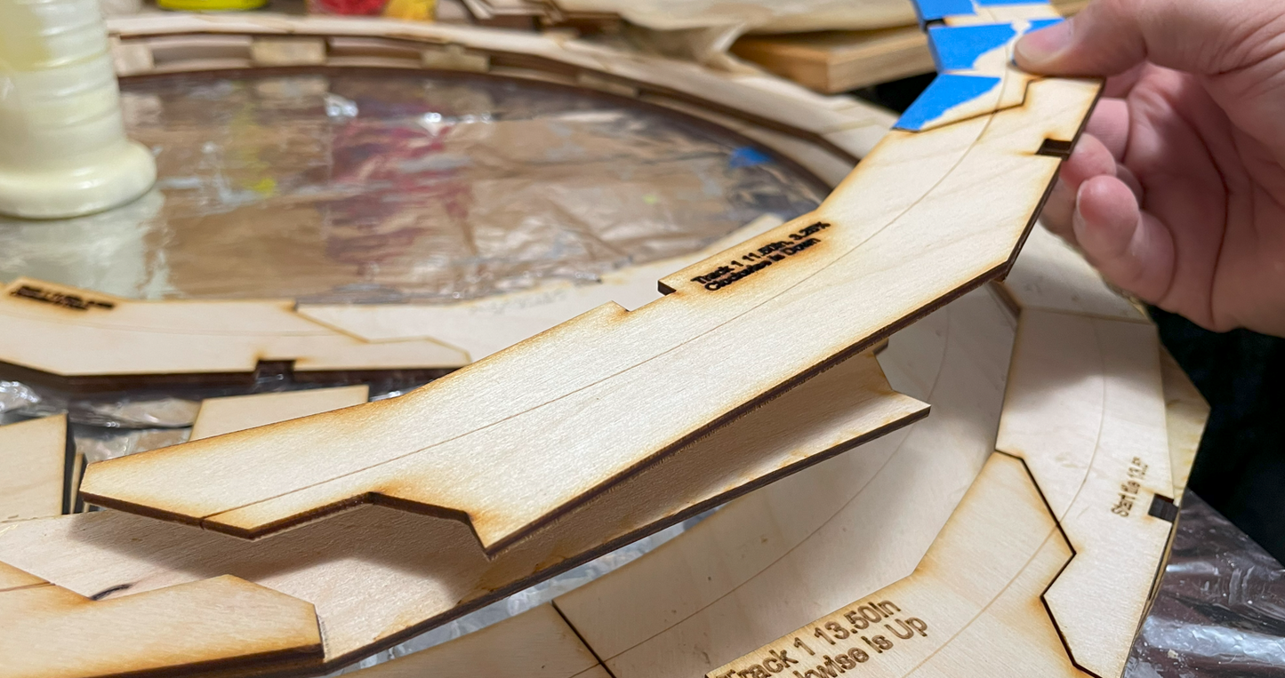 KitHelix™ HO scale, 1 track, 24.0"/3.00%, 4 turns