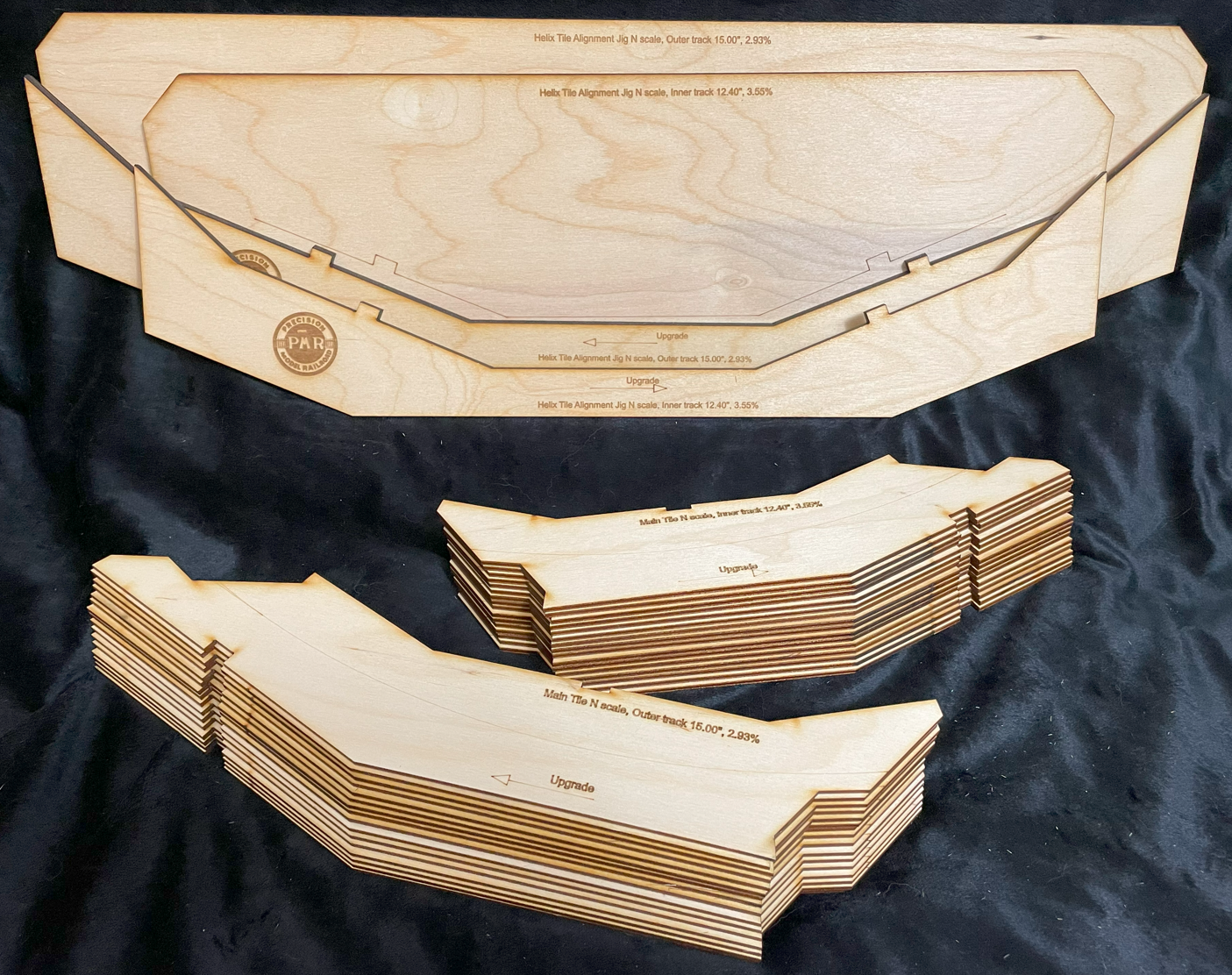 KitHelix™ HO scale, 1 track, 26.0"/2.60%, 3 turns