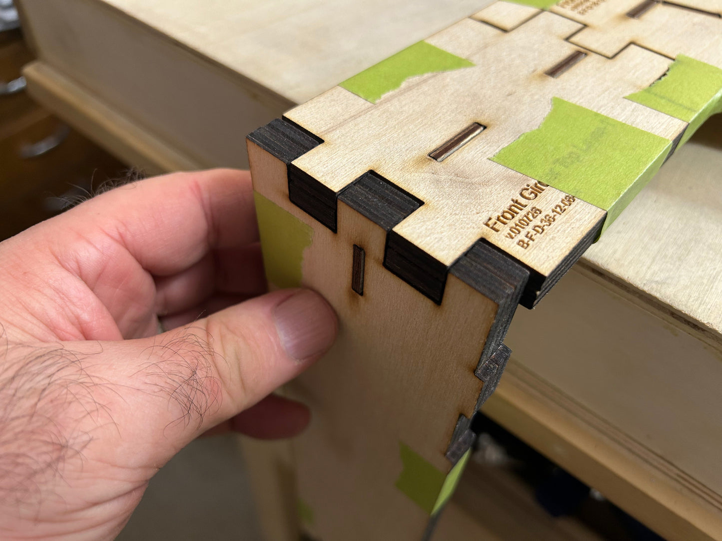 Corner joins are super strong box joints.