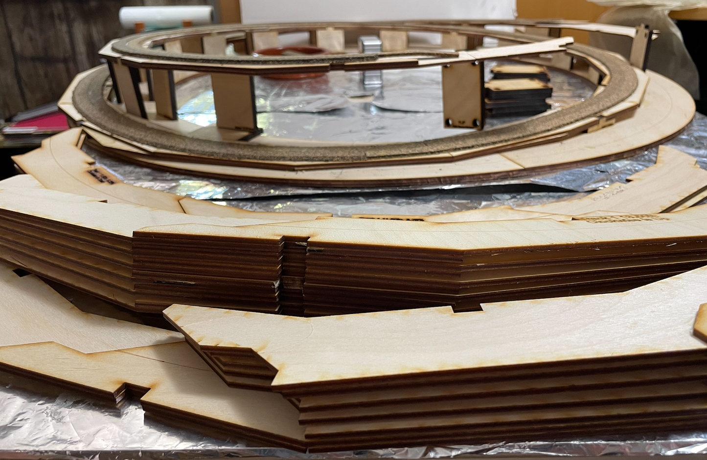 KitHelix™ N scale, 1 track, 15.0"/3.00%, 4 turns