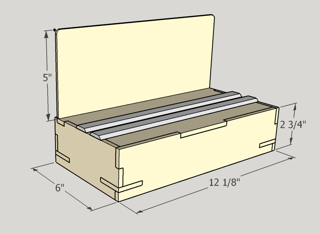 T-TRAK Single Straight Module, 12 1/8in (308mm) wide